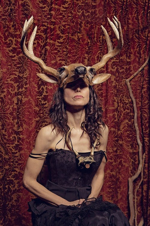 Chris Szajbert  in her film Love’s Lost Raree Box.